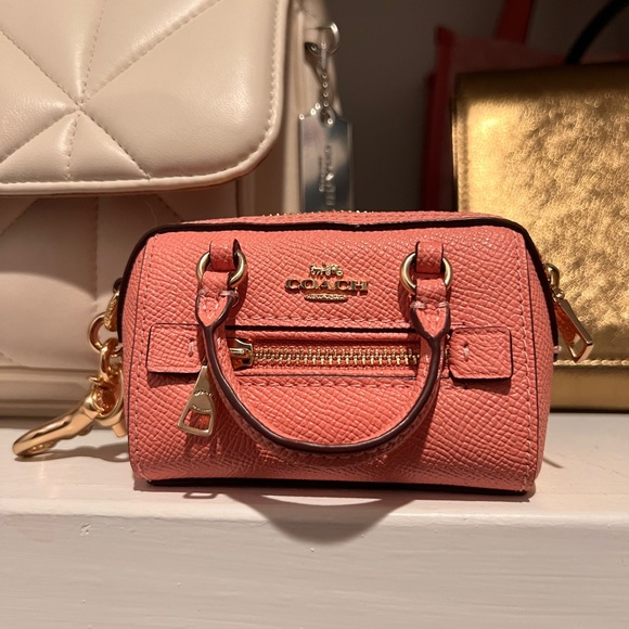 COACH | COACH Mini Rowan Satchel Bag Charm 🩷⭐️ - Picture 2 of 4
